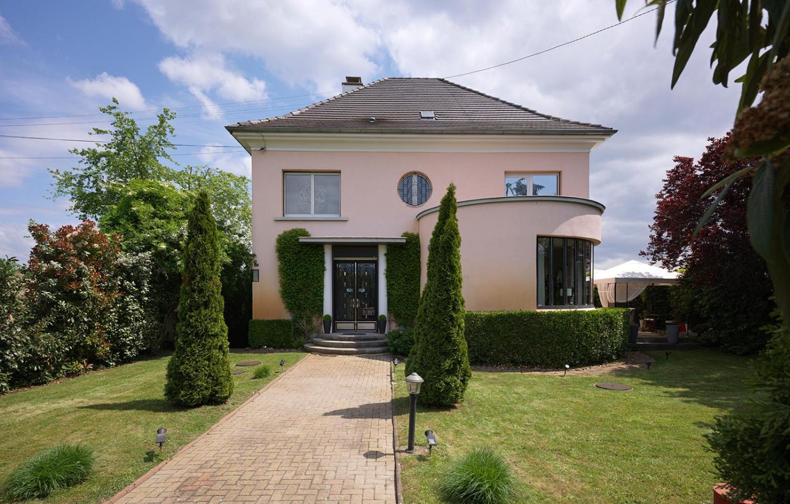B&B "Villa Fink" ออสไตม์ ภายนอก รูปภาพ